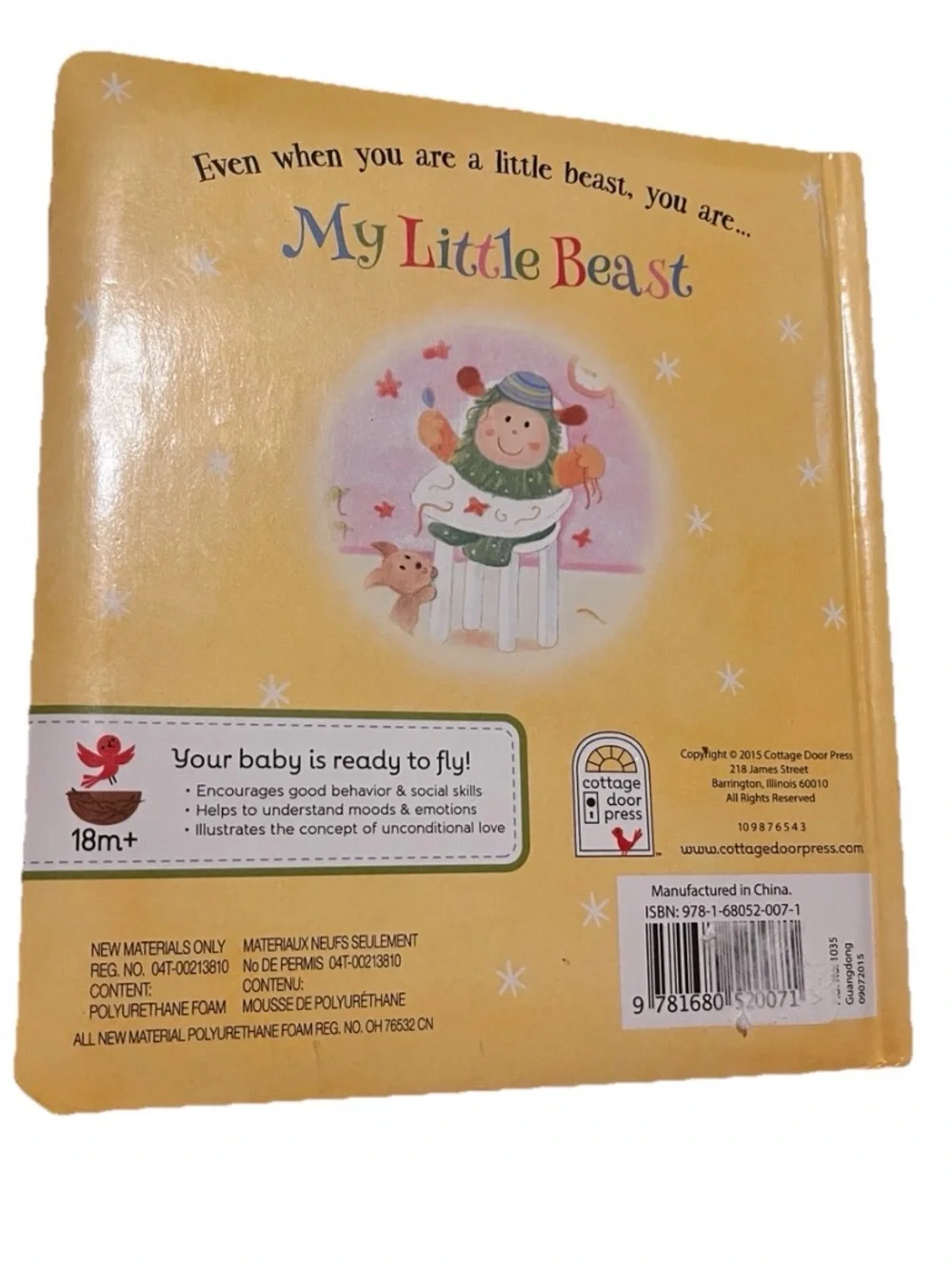 My Little Beast by Ruby Byrd Board Book